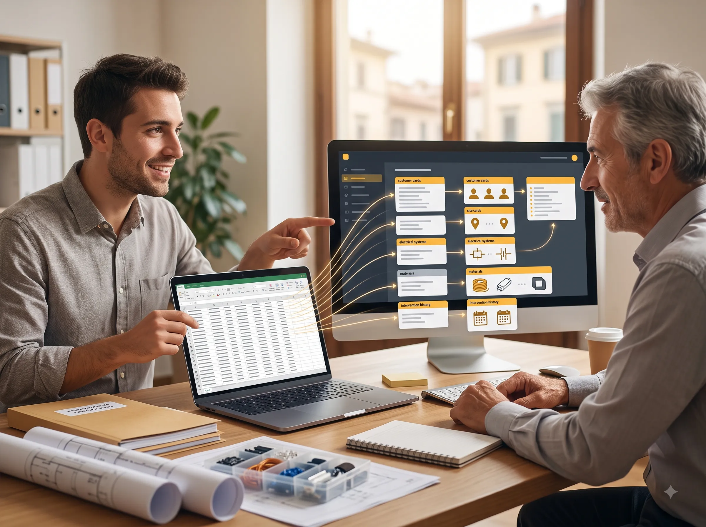 Migrazione dati da Excel e CSV al gestionale Elettrax